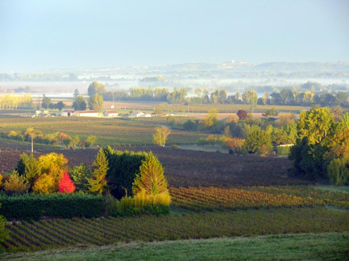 Romantic Gite Nr St Emilion With Private Pool And Views To Die For Pujols  Eksteriør bilde