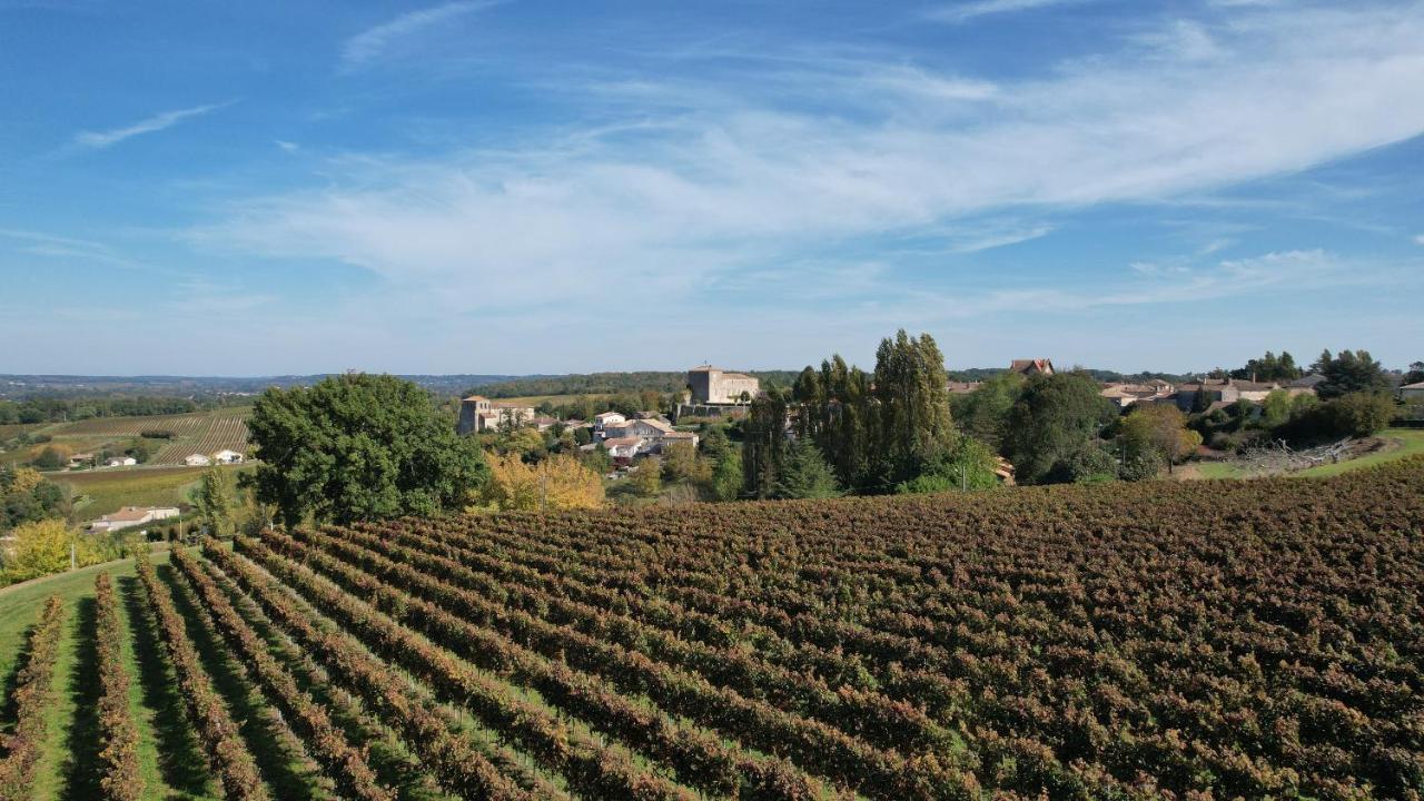 Romantic Gite Nr St Emilion With Private Pool And Views To Die For Pujols  Eksteriør bilde